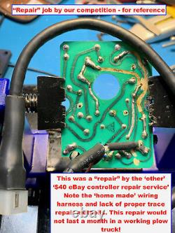 Rebuild! Dont Repair -service Joystick Board Fisher Western Snow Plow Controller
